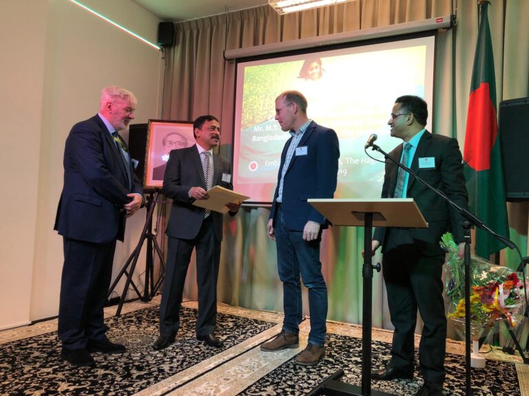 Maarten Verbruggen in knowledge panel Bangladesh Embassy