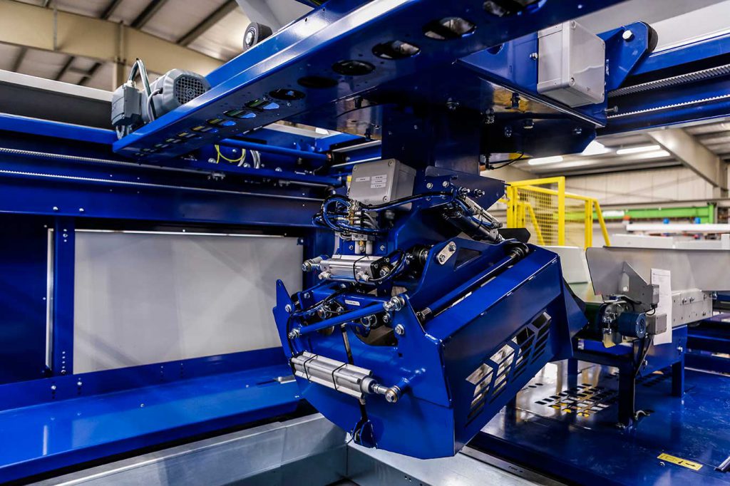 Palletizing proces - Verbruggen