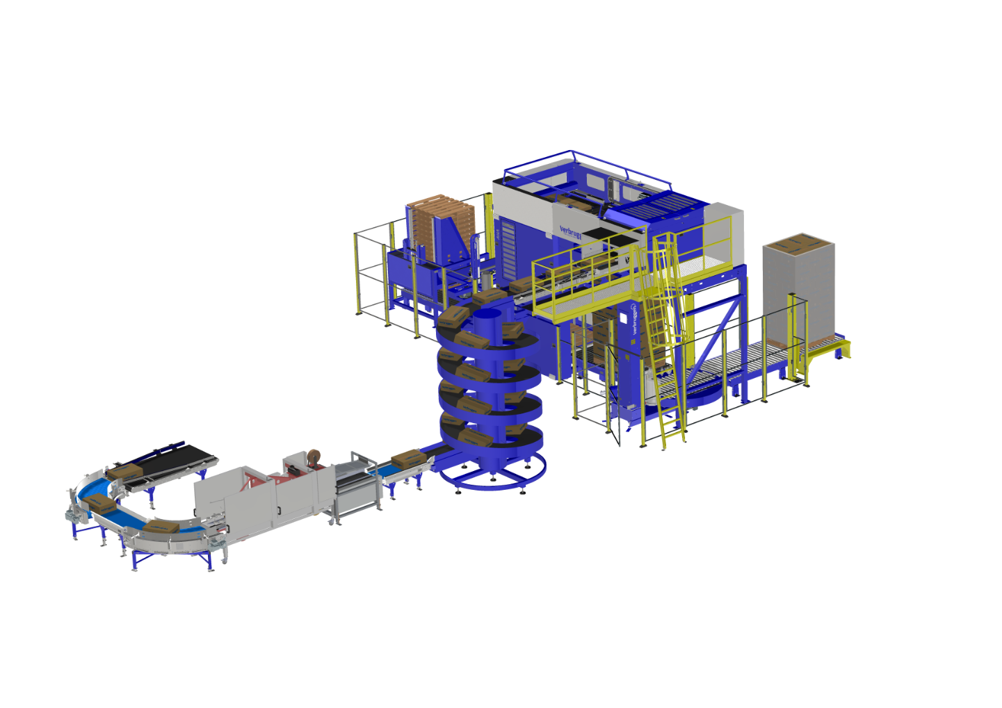 3D Image 1: VPM-ACP Palletizer Machine by Verbruggen Palletizing Solutions