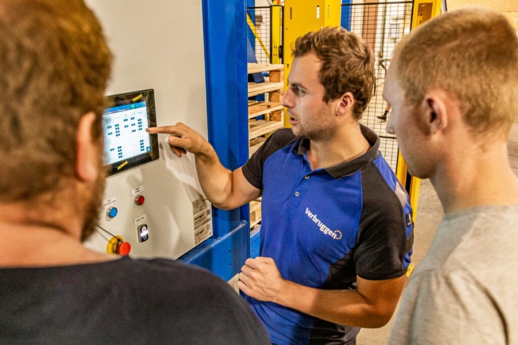 BOWA demo-dag: demonstratie palleetiseermachine Verbruggen 