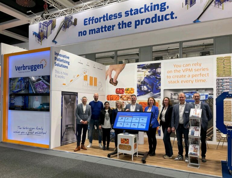 Verbruggen Palletizing Solutions harvests successfully at Fruit Logistica 2024
