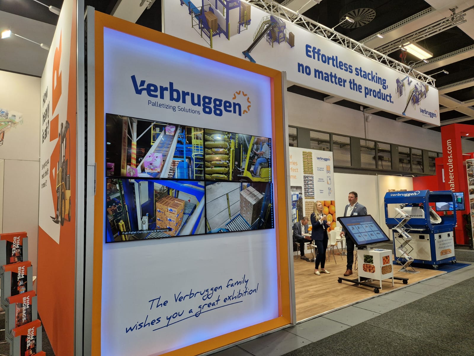 screen verbruggern Fruitlogistica
